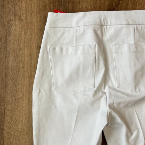 NEW Spanx Slim Straight Ankle Stretch Smoothing Pants Ultimate Opacity in White - Picture 16 of 16